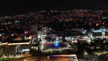 Izmir skyline - High quality video shot with drone across Izmir