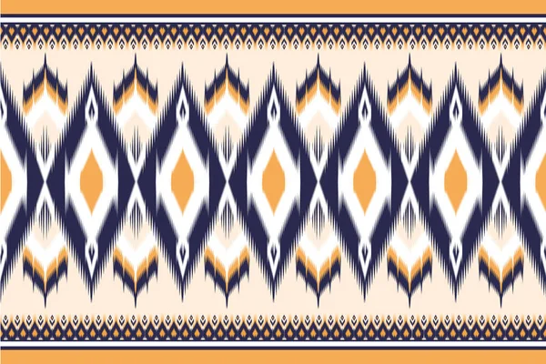 Nahtlose Ikat Muster Abstrakten Hintergrund Für Textildesign Kann Stoffdesign Für — Stockfoto