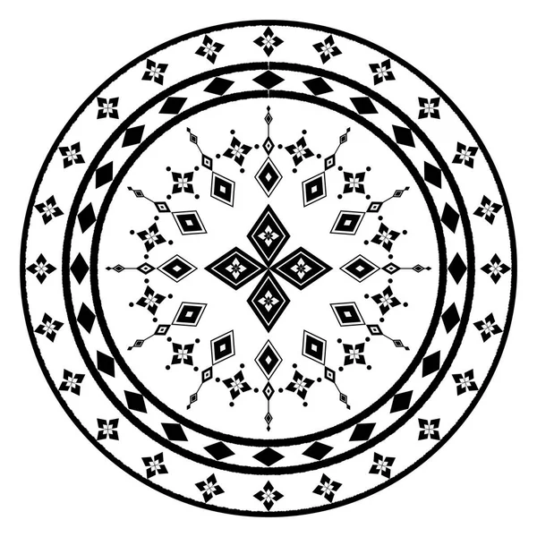 Mandala 디자인 문신을 Mandala 형성합니다 — 스톡 사진