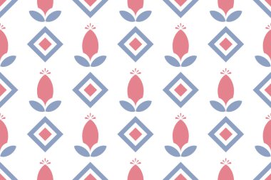 Çiçek desenli arkaplan, seramik fayans deseni, vektör deseni, şirin illüstrasyon, fayans tasarımı, ambalaj, soyut arkaplan, halı