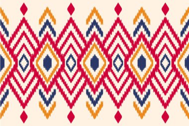 Tekstil tasarımı için kusursuz örgü desenli soyut bir arka plan. Kumaş tasarımında giysi, dekoratif kağıt, ambalaj, halı, vektör, illüstrasyon için kullanılabilir 