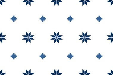 Güzel bir Noel deseni. Duvar kağıdı, kart, şablon, baskı, vektör, illüstrasyon, kapak, dekoratif kağıt, gömlek, kumaş