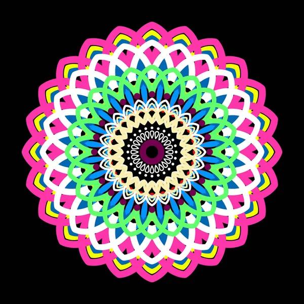Mandala Muster Formen Design Mandala Muster Für Hintergrund Tapete Stoff — Stockfoto