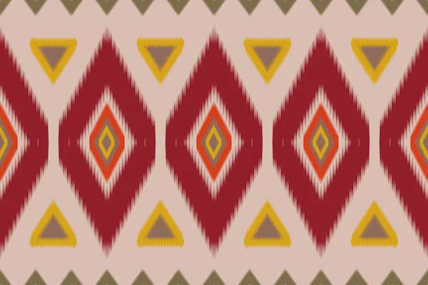Naadloze Ikat Patroon Abstracte Achtergrond Voor Textiel Design Kan Worden — Stockfoto