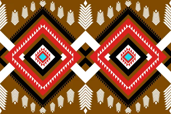 Ethnisch Geometrisches Nahtloses Muster Geometrische Ethnische Muster Können Stoffdesign Für — Stockfoto