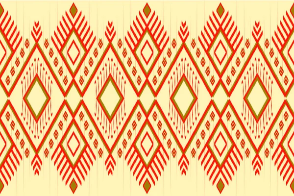 无缝制的Ikat图案是纺织品设计的抽象背景 可用于服装 装饰用纸 包装材料 图解等面料的设计 — 图库照片