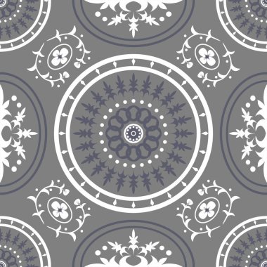 Çiçek desenli arkaplan, seramik fayans deseni, vektör deseni, şirin illüstrasyon, fayans tasarımı, sargı, soyut, halı