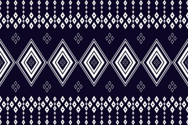 Geometrik, pürüzsüz etnik model. Geometrik etnik desen kumaş tasarımında giysi, ambalaj, tekstil, nakış, halı için kullanılabilir