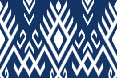 Kusursuz ve soyut bir model. Kare soyut tarzı. Arka plan, duvar kağıdı, tekstil, kumaş, giysi, nakış için ikat deseni tasarımı