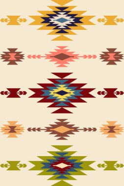 Geometrik etnik model. Geometrik etnik model, Yerli Amerikan kabile kumaşı tasarımı giysi, tekstil, ambalaj, arka plan, duvar kağıdı, halı, nakış, vektör, illüstrasyon tasarımı 