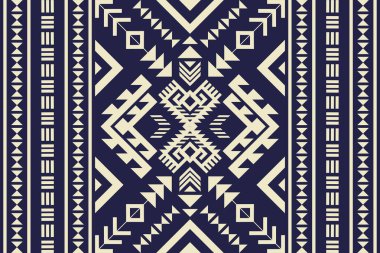 Geometrik etnik model. Geometrik etnik model, Yerli Amerikan kabile kumaşı tasarımı giysi, tekstil, ambalaj, arka plan, duvar kağıdı, halı, nakış, vektör, illüstrasyon tasarımı 