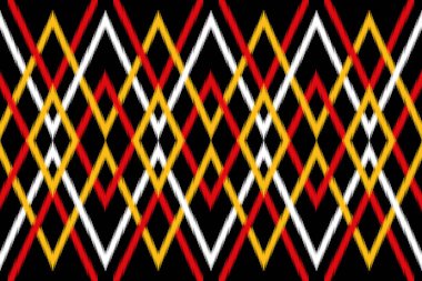 Kök geometrik etnik model. ikat geometrik etnik model tarzı. Elbise, tekstil, ambalaj, arkaplan, duvar kağıdı, halı, nakış, vektör, illüstrasyon tasarımı