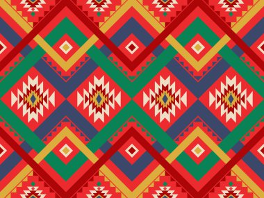 Etnik boho kusursuz desen. Kabile düzeni. Halk motifi. Tekstil uyumluluğu.