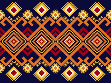 Etnik boho kusursuz desen. Kabile düzeni. Halk motifi. Tekstil uyumluluğu.