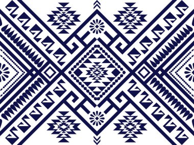 Etnik, pürüzsüz bir model. Kabile geometrik arka planı. Boho süsü. Navajo desen tasarımı. 
