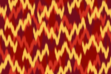 Özbekistan Şablonu. Özbekistan ikat soyut etnik tasarım. Özbekistan arka plan, duvar kağıdı, tekstil, sanat, giysi, ambalaj kağıdı, Özbek tarzı, Özbek kumaşı