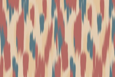 Özbekistan Şablonu. Özbekistan ikat soyut etnik tasarım. Özbekistan arka plan, duvar kağıdı, tekstil, sanat, giysi, ambalaj kağıdı, Özbek tarzı, Özbek kumaşı