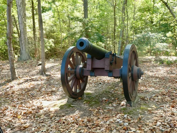Yorktown Battlefield Revolutionary War Artillery Yorktown Battlefield Yorktown Octubre 2019 —  Fotos de Stock