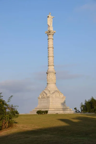 Yorktown Zafer Anıtı 1884 Inşa Edildi Yorktown Abd Ekim 201 — Stok fotoğraf