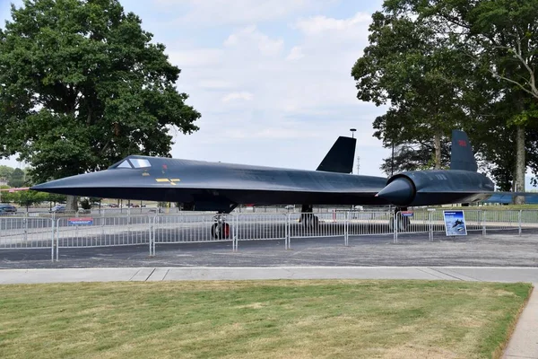 SR-71 Blackbird, ABD Uzay ve Roket Merkezi, Huntsville. Mach 3 + stratejik keşif uçağı 1964-1998. Huntsville AL, ABD. 19 Eylül 2019. 