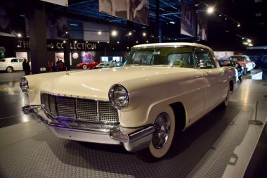 Elvis Presley 1956 Lincoln Continental Mark II Graceland.Memphis TN, ABD. 22 Eylül 2019. 