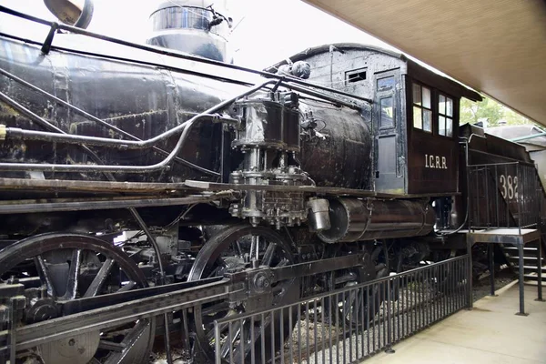 Steam Engine Casey Jones Museum Jackson Usa September 2019 — Stock Photo, Image