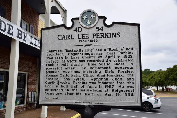 Marcador Para Carl Lee Perkins Jackson Septiembre 2019 —  Fotos de Stock