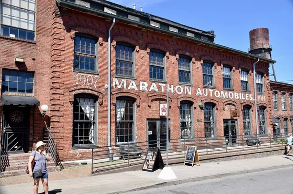 Marathon Automobiles Épület Most Antik Régészet Otthona Nashville Usa 2019 — Stock Fotó