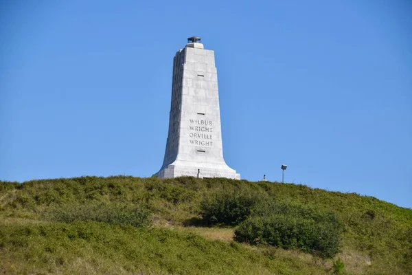 Wright Brothers Monument Kittyhawk Kill Devil Hills Caroline Nord États — Photo