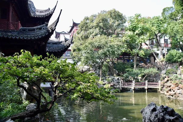 Shanghai China Oktober 2018 Garden Tuin Van Geluk Traditionele Chinese — Stockfoto