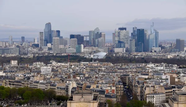 Париж Франція Березня 2023 Року Вид Сучасне Місто Скайлайн — стокове фото