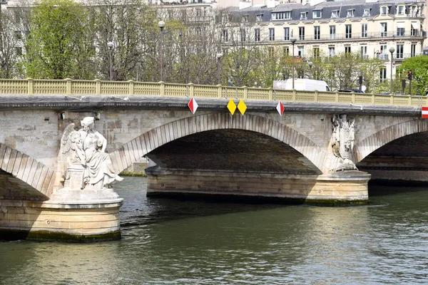 Pont Des Invalides Sobre Rio Sena Paris França Março 2023 — Fotografia de Stock