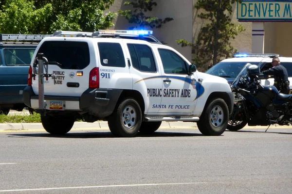 Santa Rendőrség Közbiztonsági Szolgálata Santa Amerikai Egyesült Államok 2014 Június — Stock Fotó