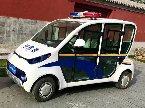 stock image Police buggy in The Forbidden City. Beijing, China. November 6, 2018. 