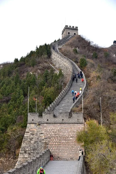 Peking China November 2018 Die Große Mauer Von Juyongguan — Stockfoto