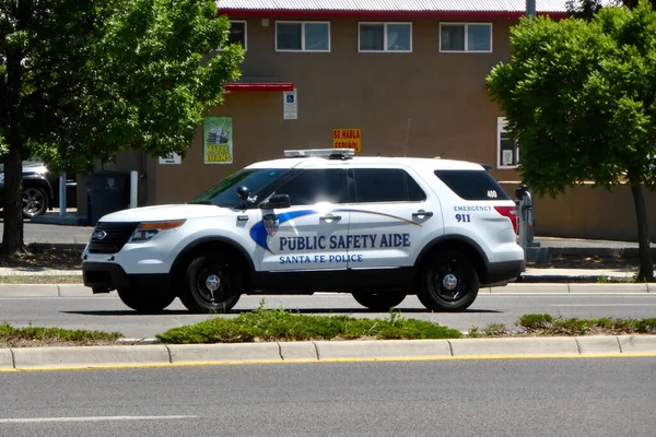 Ford Public Safety Aide Car Santa Police Santa Usa June — Stock Photo, Image