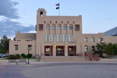 McKinley Adliyesi, 1939 'da inşa edilmiş. Gallup, New Mexico, ABD. 12 Haziran 2014. 