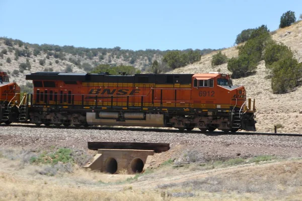 Locomotora Bnsf 6912 Tren Modelo Es44C4 Arizona Estados Unidos Junio —  Fotos de Stock