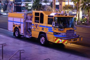 Clark County İtfaiye Departmanı. LasVegas, Nevada, ABD. 14 Haziran 2014. 