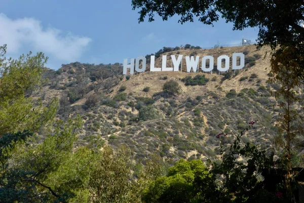 Hollywood, Los Angeles, ABD. 16 Haziran 2014. İkonik Hollywood Tabelası.