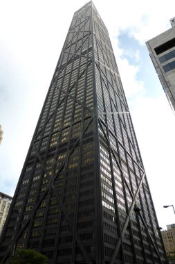 875 Kuzey Michigan, eski adı John Hancock Merkezi. Chicago, IL, ABD. 16 Eylül 2016. 