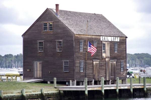 1770年にトーマス ペドリックによって建てられたペドリック ストア ハウス 帆ロフトとして使用されます セイラム アメリカ アメリカ 2016年9月29日 — ストック写真