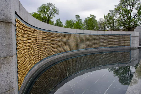 Das Denkmal Des Zweiten Weltkriegs Washington Usa April 2015 — Stockfoto
