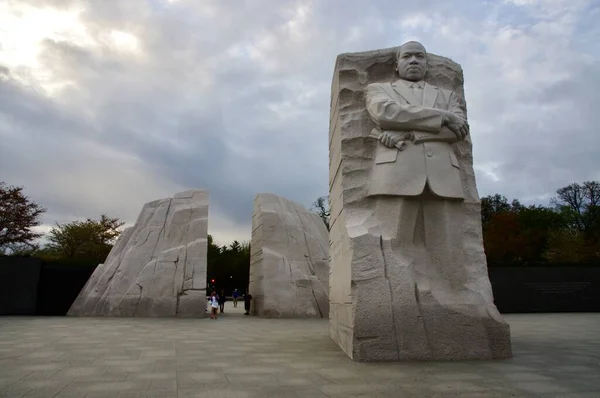 Martin Luther King Memorial Washington Usa April 2015 — Stockfoto