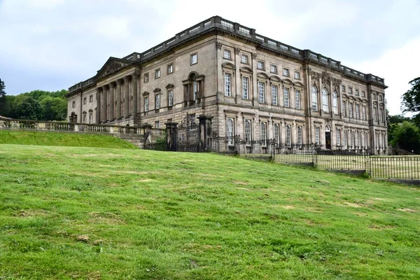 stock image Wentworth Castle, a grade-I listed country house, the former seat of the Earls of Strafford. Stainborough, UK, May 28, 2023. 