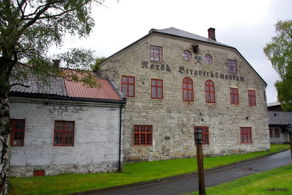 Kongsberg Norvégia 2015 Szeptember Norvég Bányászati Múzeum — Stock Fotó
