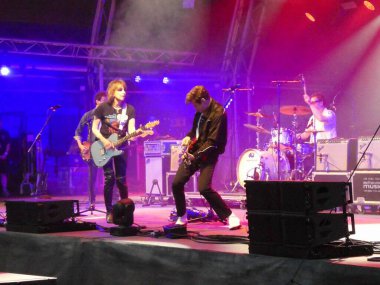 The Pretenders 17 Haziran 2023 'te The Black Deers Festivali' nde canlı performans sergiliyor.. 