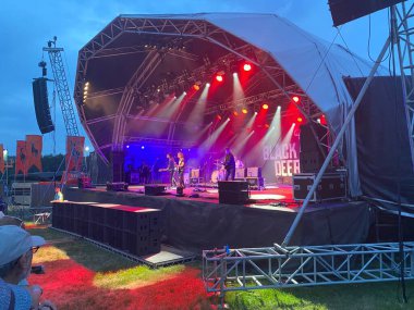 The Pretenders 17 Haziran 2023 'te The Black Deers Festivali' nde canlı performans sergiliyor.. 
