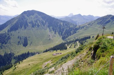 Soll, Avusturya, 6 Ağustos 2013. Hoch Çözücü Bölgesinin Alp Görünümleri. 