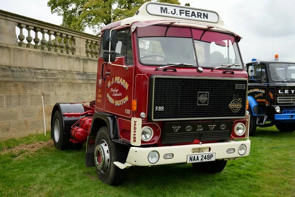 1975 Diesel Volvo F88 Truck. Derbyshire, İngiltere, İngiltere. 1 Eylül 2023 Cuma. 